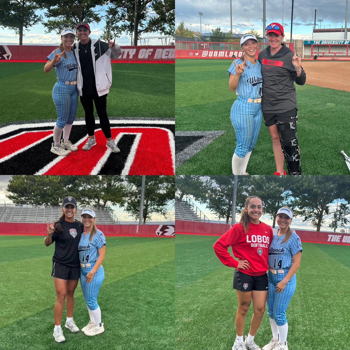 Peyton_Stokes14's tweet photo. Nothing like New Mexico sunsets and softball! ๐๏ธGrateful for the opportunity to compete and learn from the coaching staff and players at the University of New Mexico softball camp! ๐ต๐ฅ๐บ #golobos #unmlobos #unmsoftball #lobosoftball https://t.co/ZcY8NsfAjS
