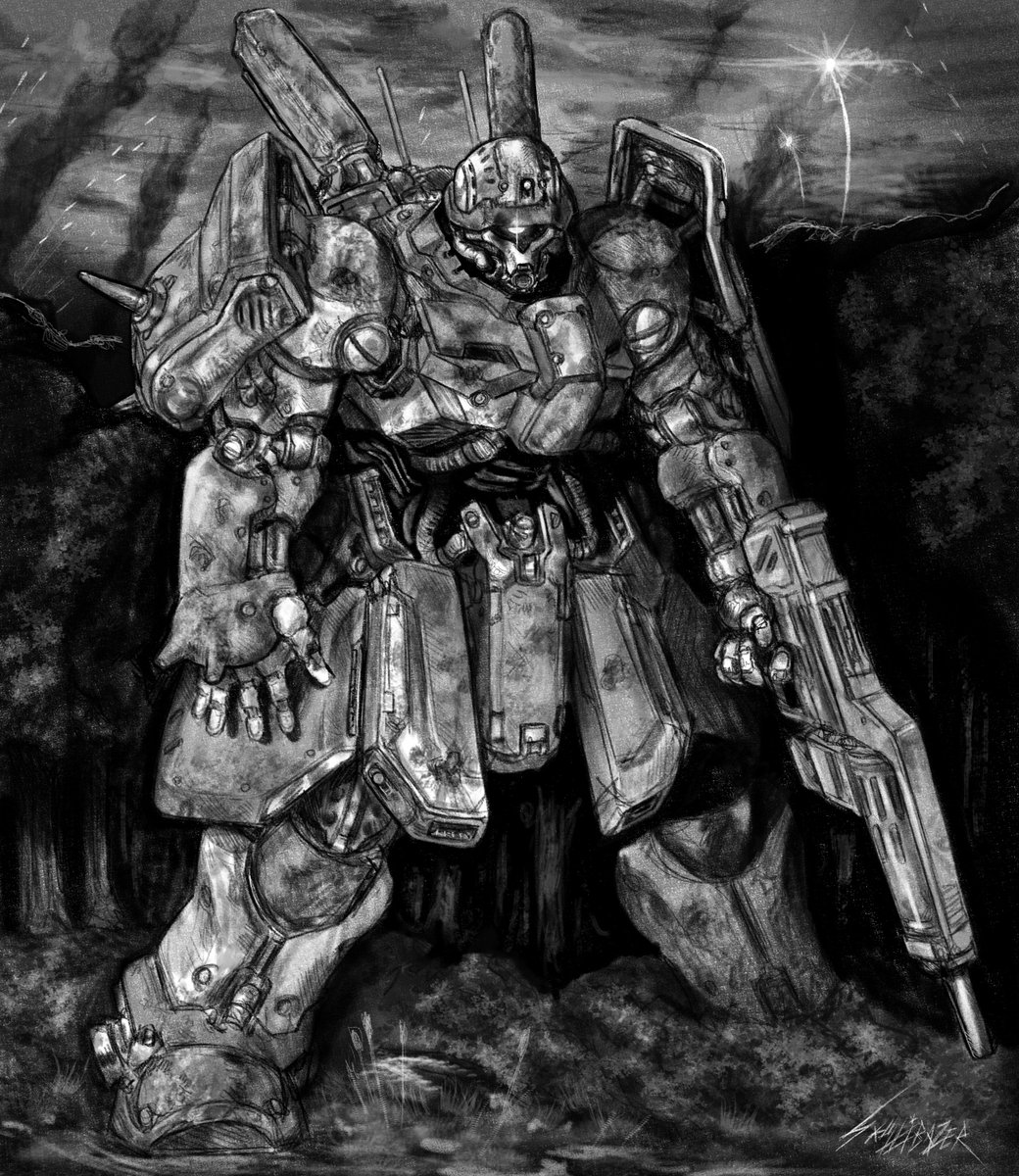 Quick comm. for anon of MSP-095r HiDoga ( custom design by yours truly )