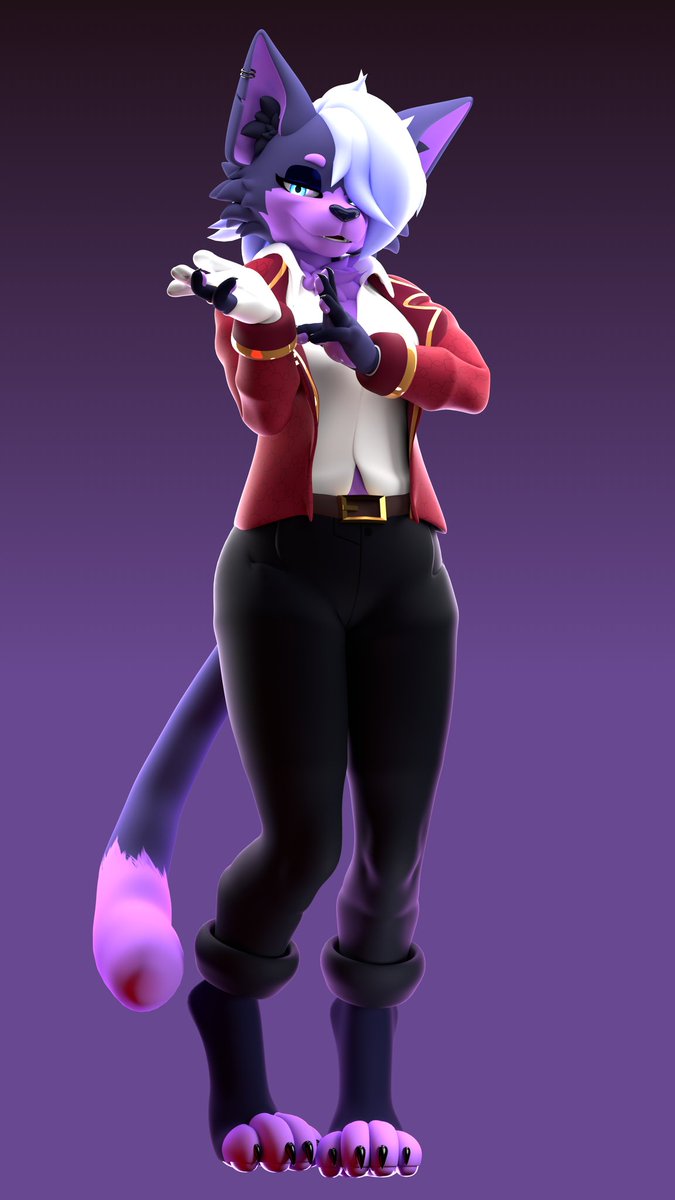 ToastyTheFox1's tweet photo. [C0mm] done for @Roxi_SFM !
 
Hope you like it :3

#furry #furrymodel #blender #3Davatar https://t.co/ciDr5ZdGCu