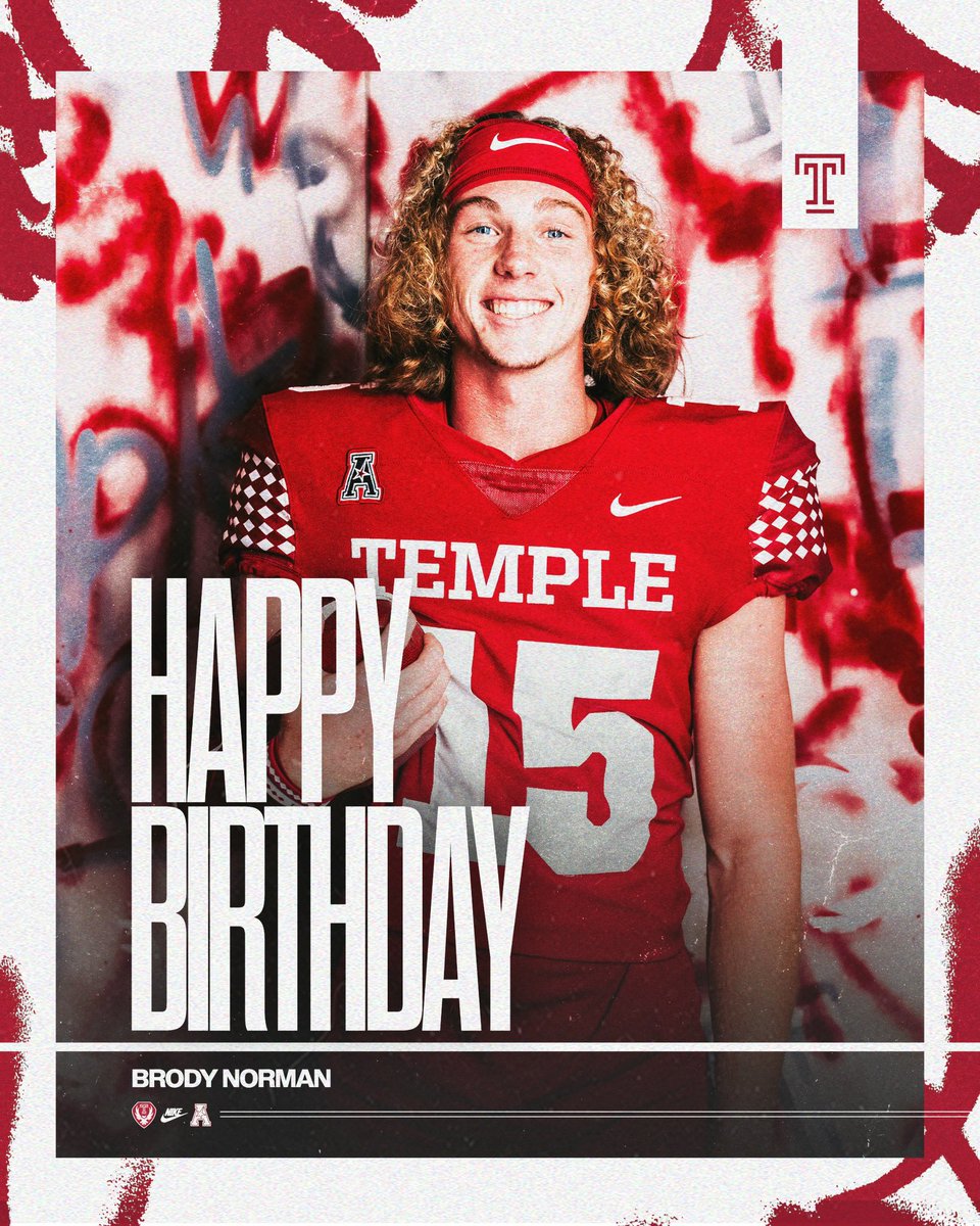 Thank you <a href="/Temple_FB/">Temple Football</a> 
Go Owls!♦️🍒