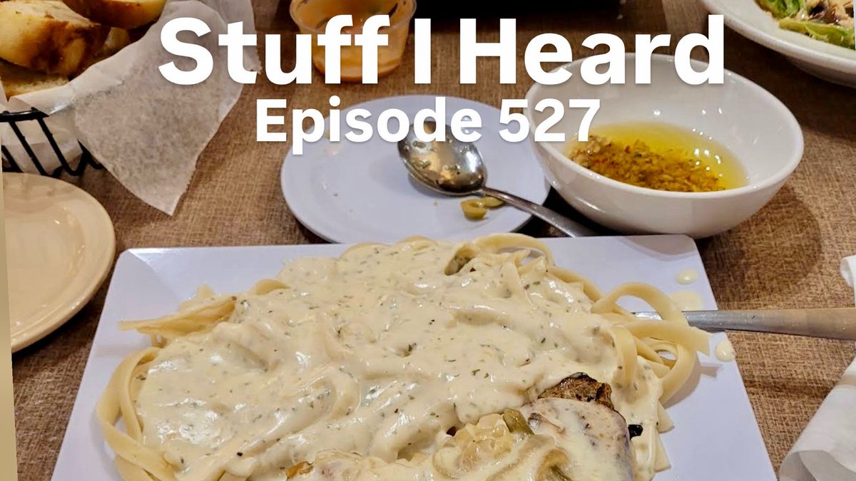 Stuff I Heard podcast 527 is up now everywhere including YouTube, Spotify, iTunes, etc, and at stuffiheard.com We discuss some good, bad, and delicious places to eat in Florence SC, and my wife's birthday. Check it out!