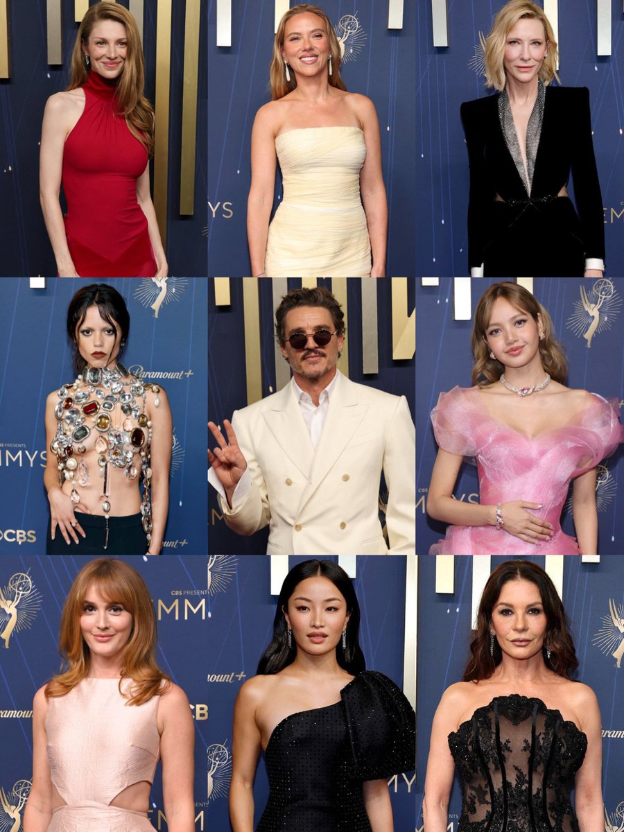 thank you gorgeous women (and pedro) for saving the day #emmys