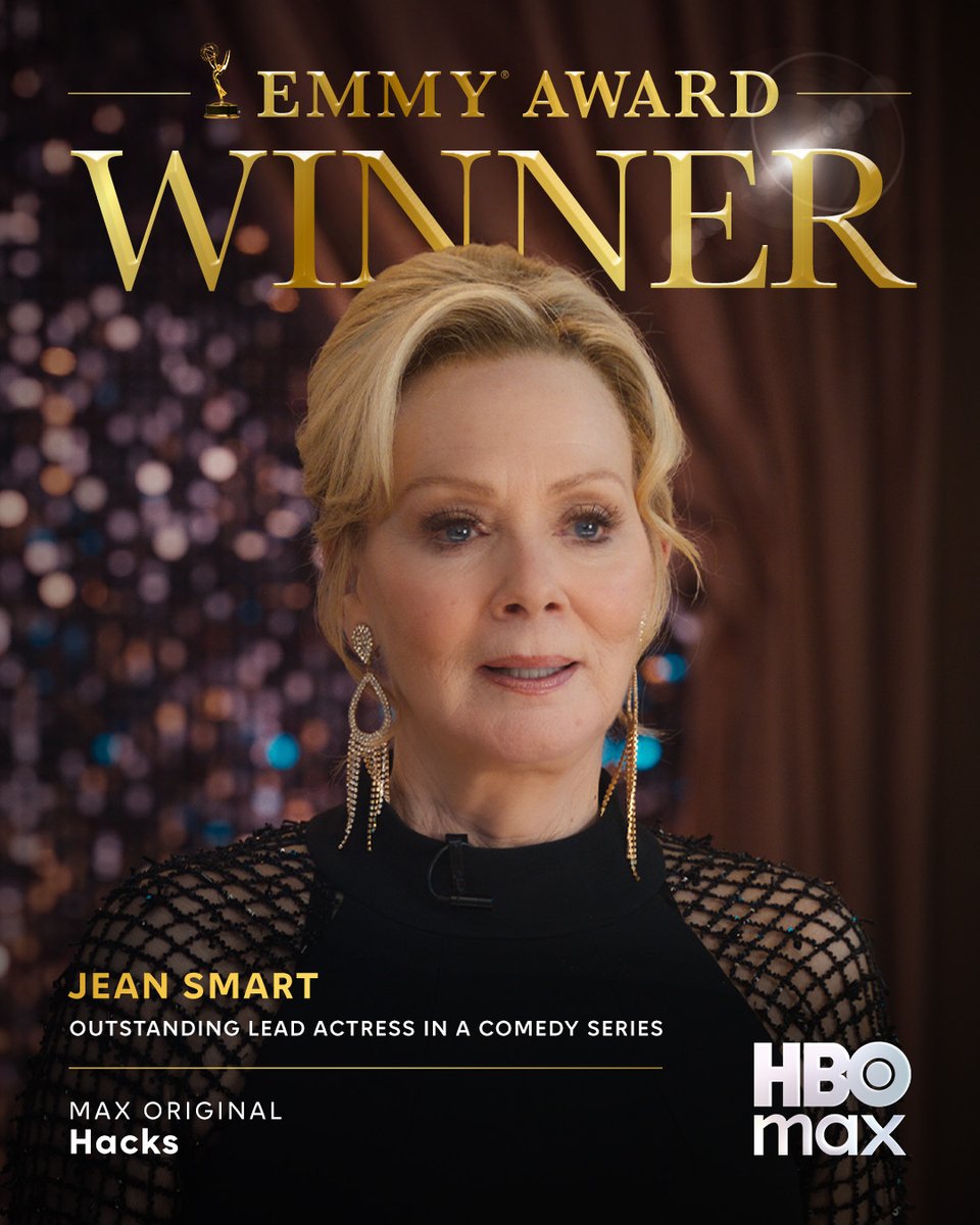hbomax's tweet image. Rejoice, Little Debbies. #JeanSmart #Hacks #Emmys