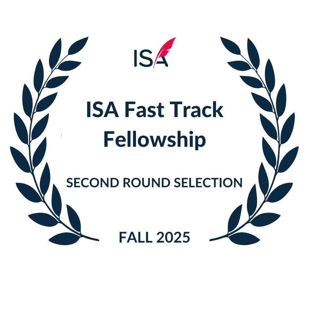 Super excited that both Guardrails and Frozen Lies have been selected as ISA Fast Track Fellowship Fall 2025 Second Rounders!  #scriptchat