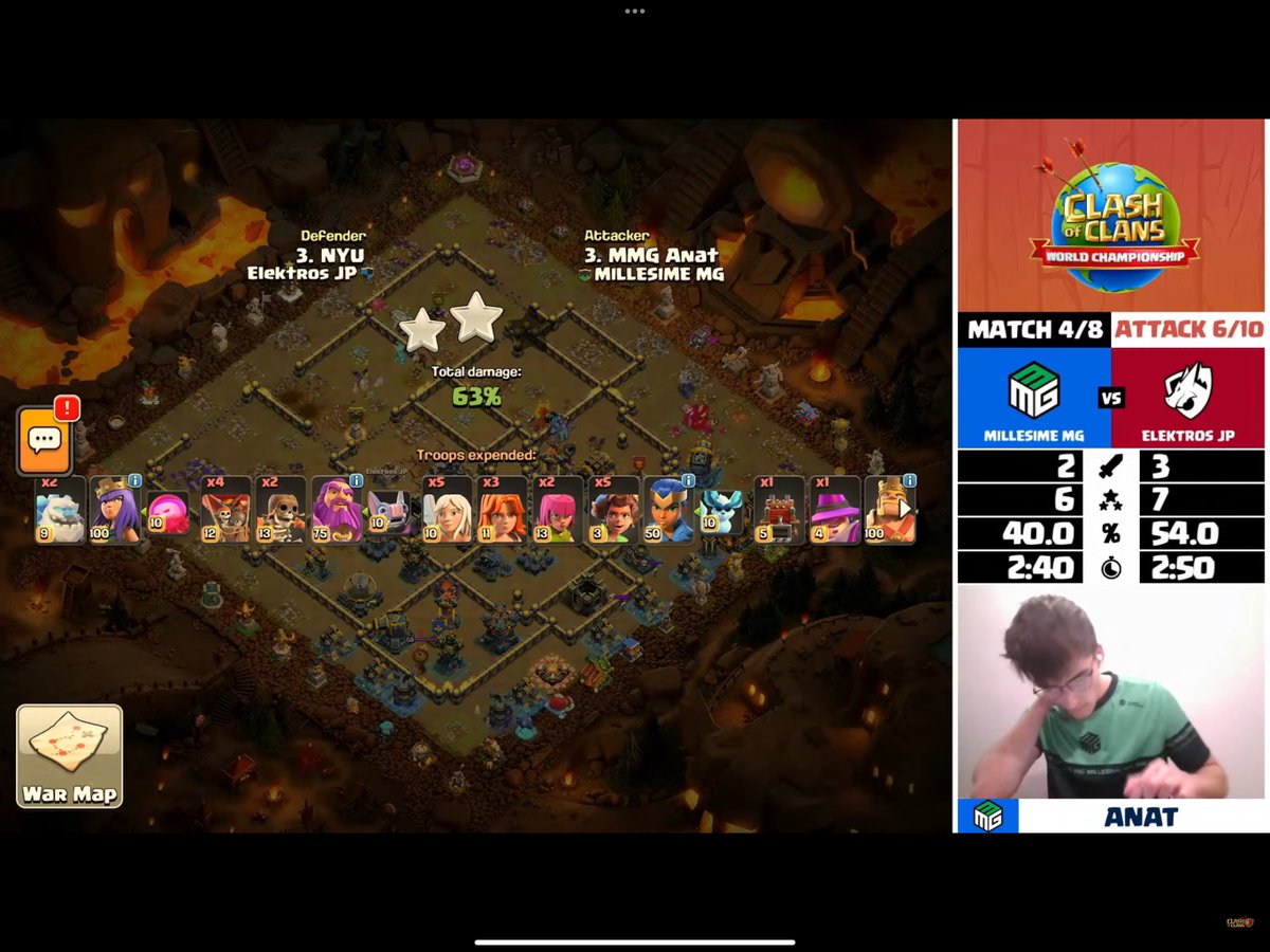 Arle_coc's tweet photo. Our 2025 season with Elektros JP has come to an end.

Some of the bases I built held, but not as much as I hoped.

We’ll be back stronger for revenge in 2026! https://t.co/ewfHyC5DLk