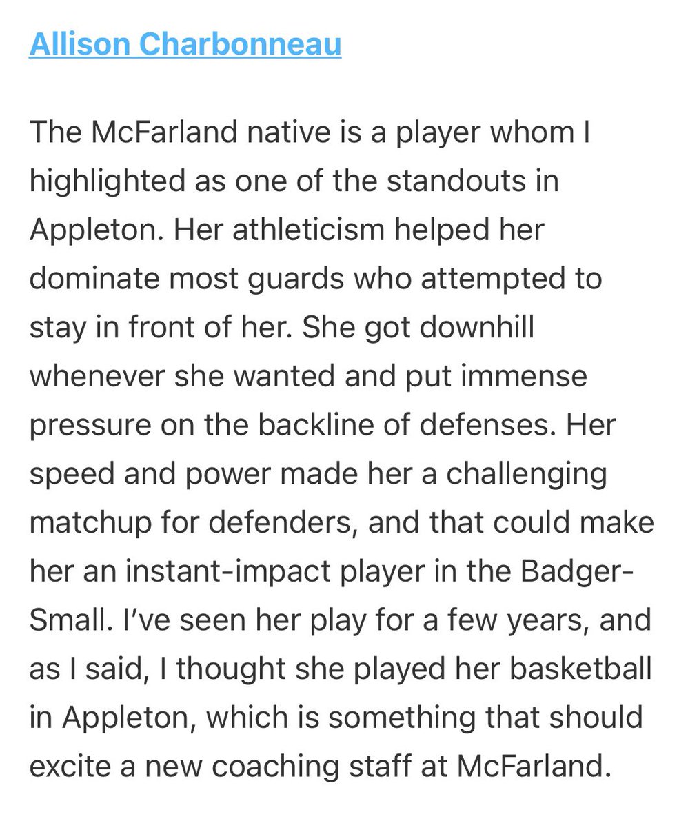 Thanks <a href="/PGHWisconsin/">𝐏𝐫𝐞𝐩 𝐆𝐢𝐫𝐥𝐬 𝐇𝐨𝐨𝐩𝐬 𝐖𝐢𝐬𝐜𝐨𝐧𝐬𝐢𝐧</a>! 

Excited for HS bball with <a href="/mcfspartansgbb/">McFarland Girls Basketball</a>!