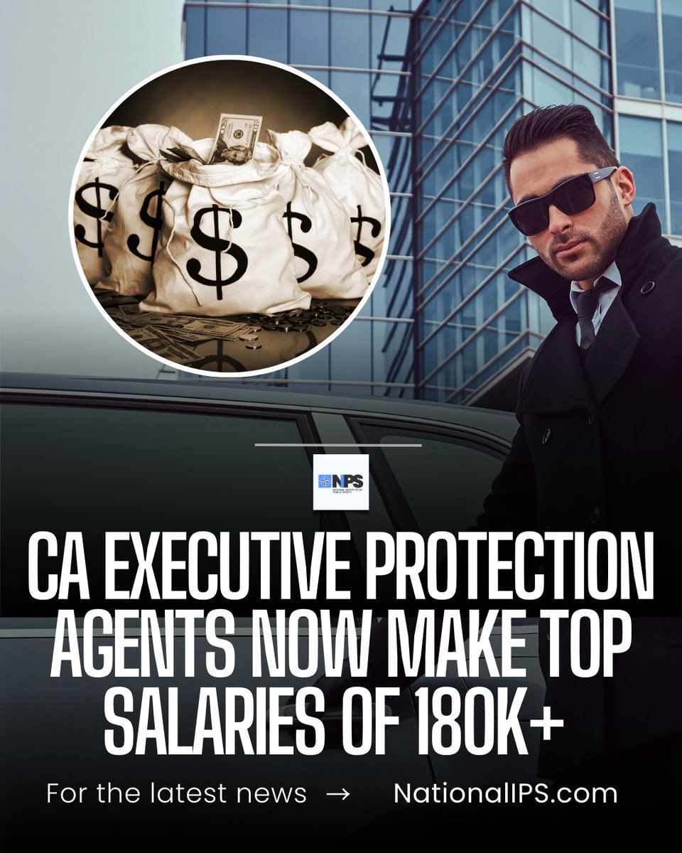 California Security Guard Career Spotlight

💼 Did you know?
Security careers in California offer a wide range of opportunities and competitive salaries:

💰Entry-level Executive Protection Agents Earn: $26,153/Year According to: ZipRecruiter

💰Mid-Level Executive Protection