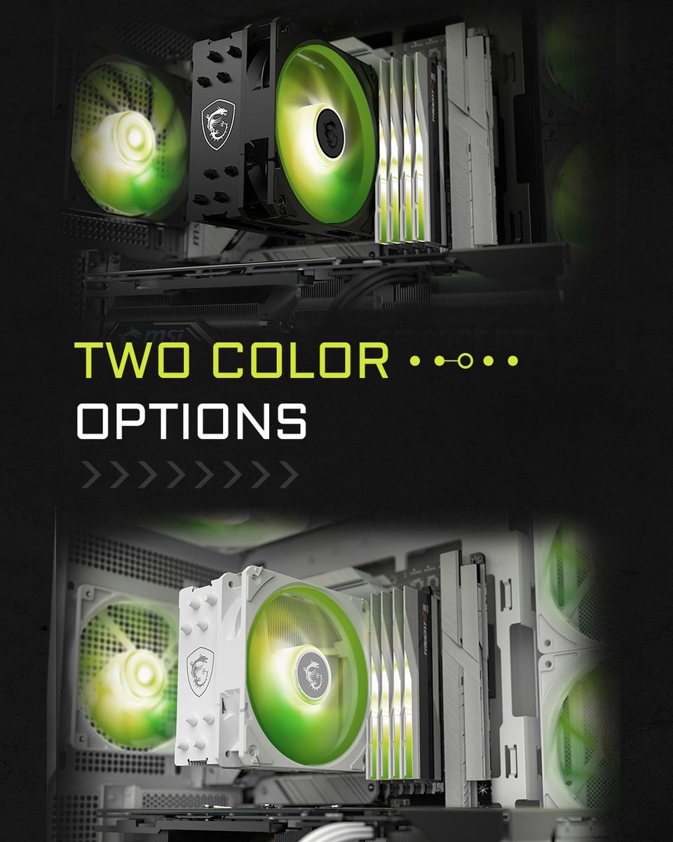 AustraliaMSI's tweet image. ✨Meet the new Air Cooling MAG COREFROZR AA13✨A compact powerhouse built for PC enthusiasts who value both performance and visual harmony.   

With a refined design and efficient cooling, it's more than just a cooler!❤️‍🔥

 #MSI #CPUcooler #PCBuild