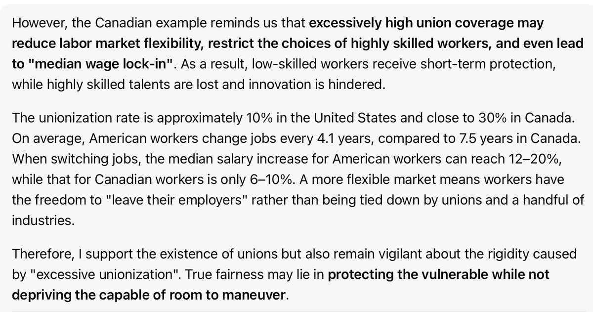 Goldenact1's tweet photo. I understand Warren's insistence💪 on unions, which were indeed the middle class's umbrella, shielding countless workers from excessive exploitation by capital. #workingright #union @ewarren @BernieSanders https://t.co/97NE6U5AjN