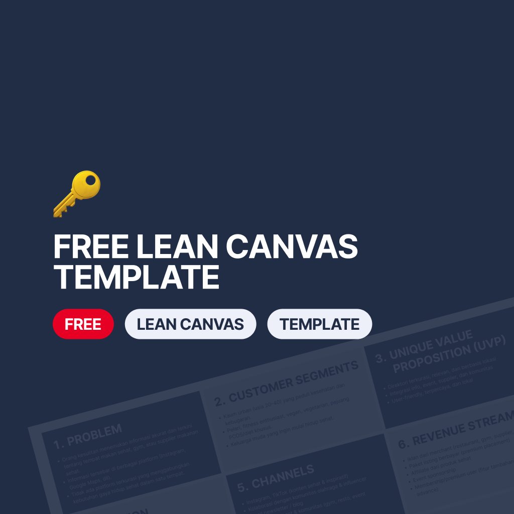FREE Figma: Lean Canvas Template

Kadang ide bisnis itu kayak puzzle, banyak potongan tapi nggak tahu mulai dari mana. Mungkin template Lean Canvas ini bisa dipakai.

lynk.id/okakuswandi/p9…

#leancanvas #figma #figmacommunity