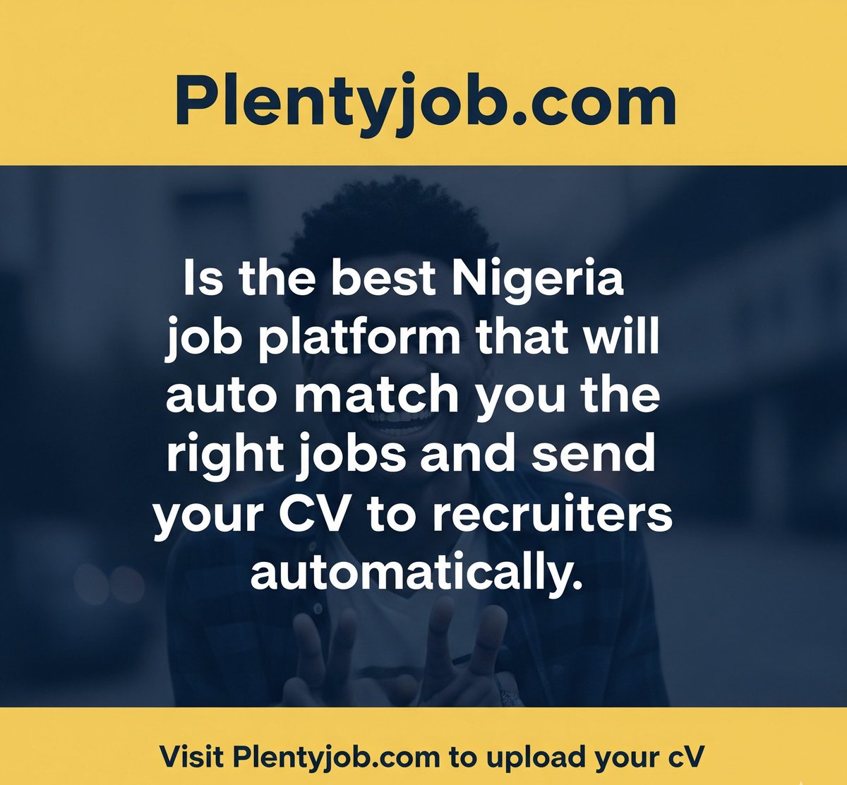 Plentyjob.com 

Is the best Nigeria job platform that will auto match you to the right jobs and send your CV to recruiters automatically.

Visit plentyjob.com to upload your cv

Dracula Dede #BBNaijaS10 Kaybobo