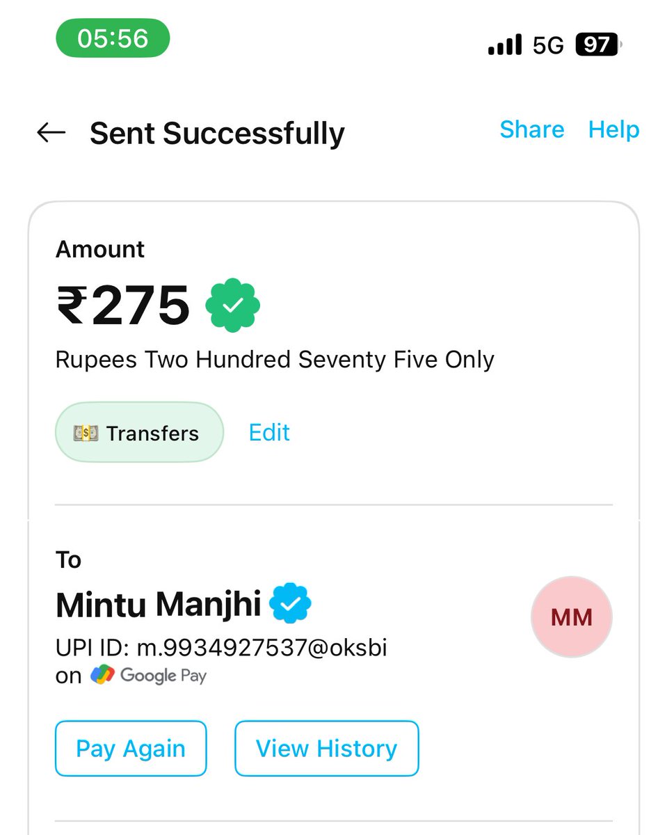avmanav's tweet photo. @Uber_India @Uber_Support I took a ride day before yesterday which is not reflecting however a cancelled ride and fee of 173 is reflecting 
Concern here is source and destination is same in the cancelled ride 
my actual ride is not visible
I made the complete payment  via Paytm https://t.co/WtiJx6jVls