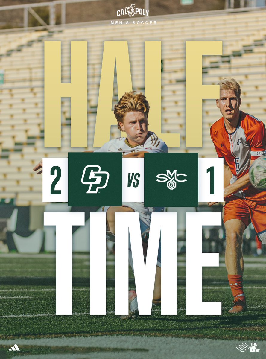 Mustangs up 2-1 at the half‼️ Tanner Casey and Quinn Mahoney both find the back of net 👊 #RideHigh