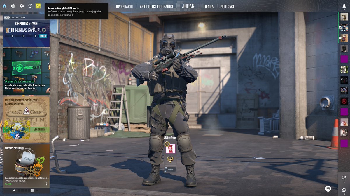 KerryCurto's tweet photo. Que increíble como funciona el VAC de @CounterStrike. Mientras hay cheaters descarados que ni disimulan sus jugadas, a mí me banean de manera injusta :). Valve arregla tu juego. https://t.co/hr7Pr5fnwr