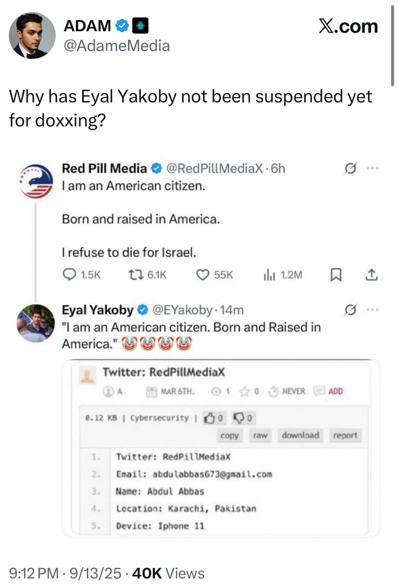 They’re trying to censor me.