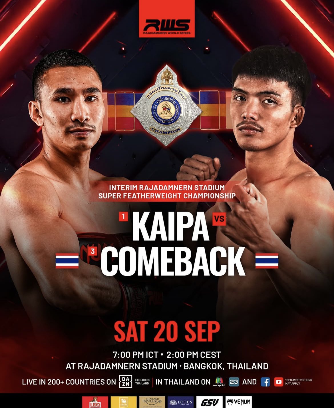 ムエタイインフォ (@muaythaiinfo) / X