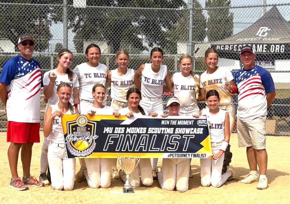 14u Britten finishes second at the Perfect Game tourney in Iowa! Great job!