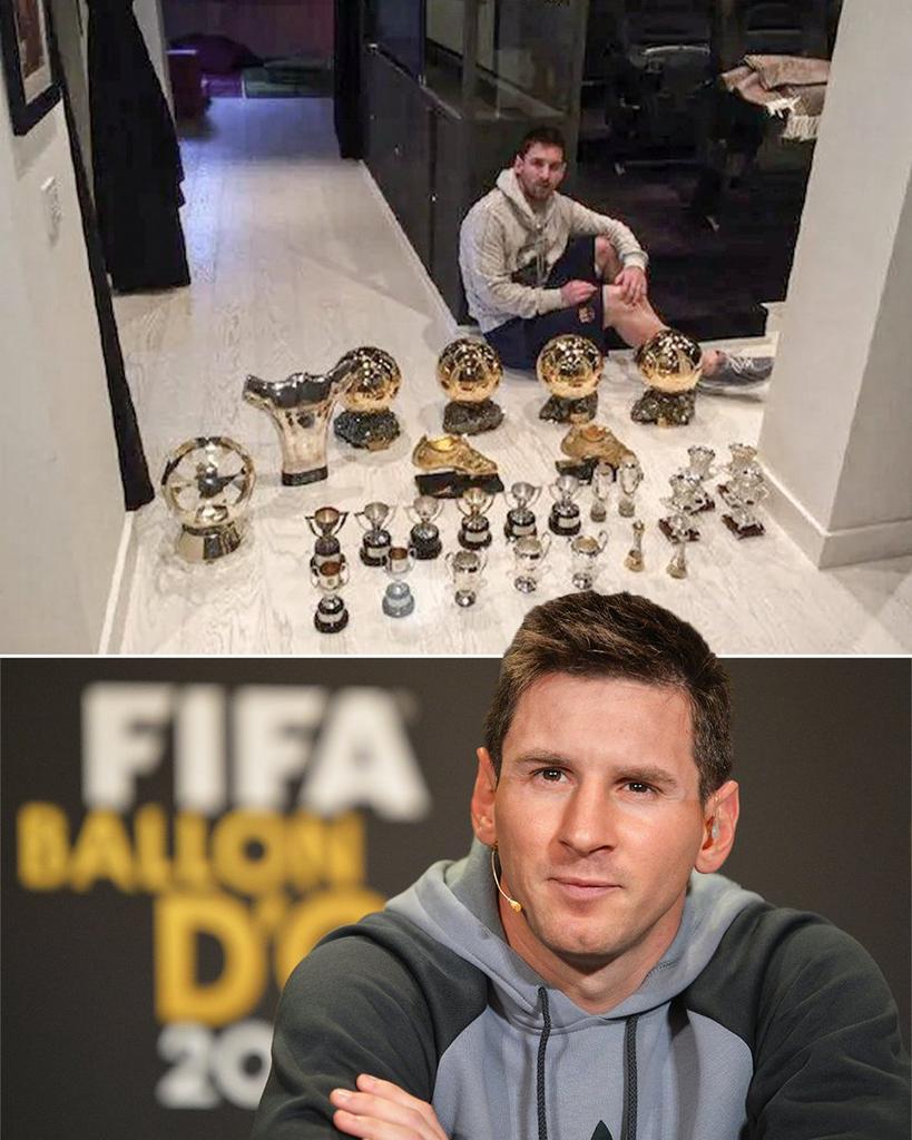 Messi tinha 26 anos quando tirou essa foto.

Bizarro.