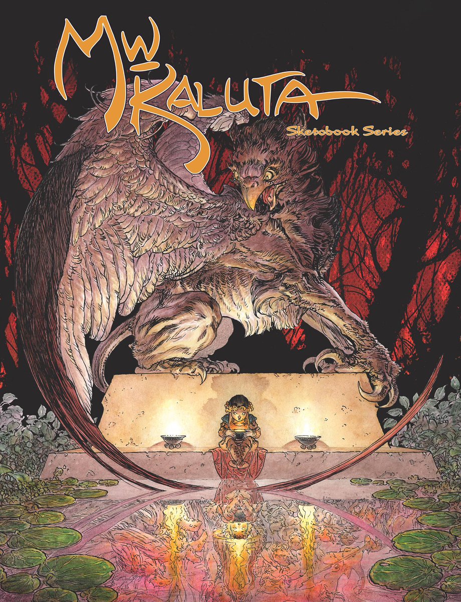 Michael Kaluta is a comic book artist, best know for The Shadow, and his Starstruck series, which I first read in Heavy Metal magazine many years ago.

His detailed inks and ink washed colours are just wonderful, enjoy.

Art THREAD below;