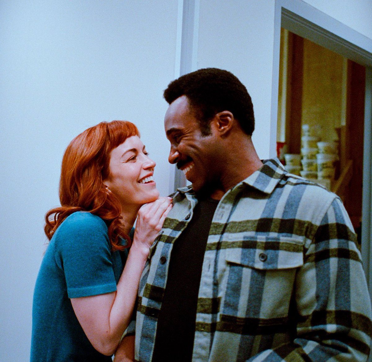 hellycult's tweet photo. emmy winners britt lower &amp; tramell tillman https://t.co/8DKZPlXfco