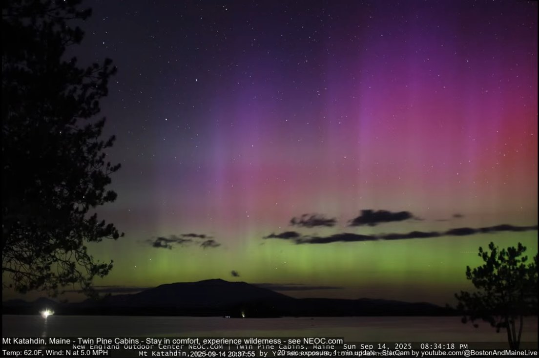 The aurora is so beautiful man