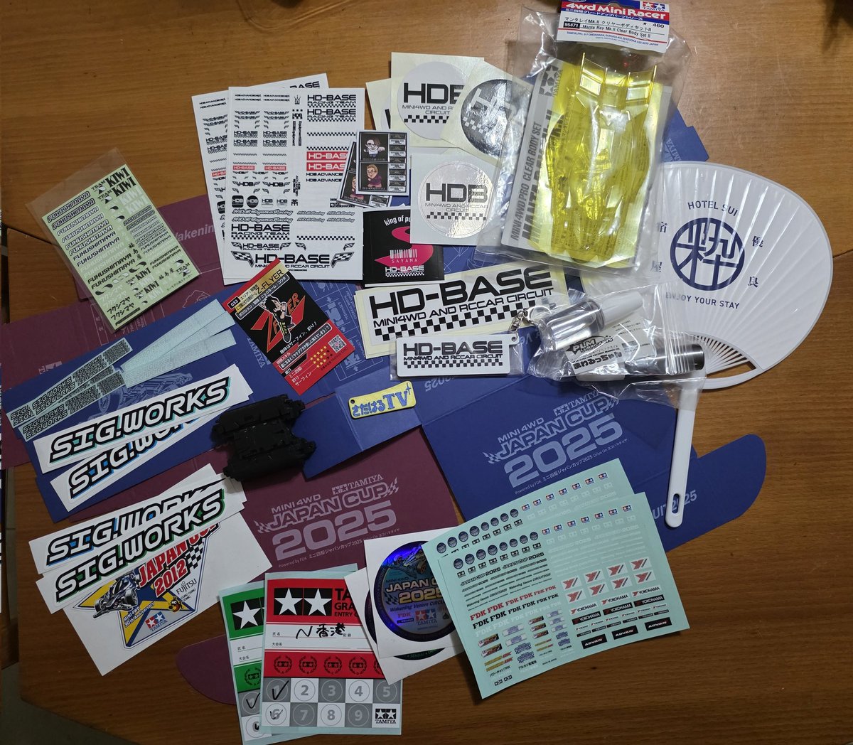 hoch0907's tweet photo. The gifts of this journey. Thank you!
#HDBASE #SIGWORKS #PLMLUBRICANTS #ENOMOTOCIRCUIT https://t.co/rLzz0dLRxX