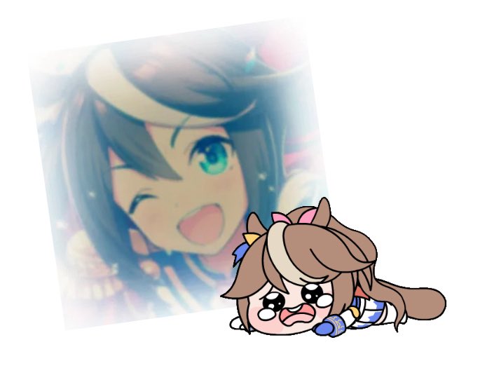 THIS STICKER OF TOKAI TEIO IS SO CUTE