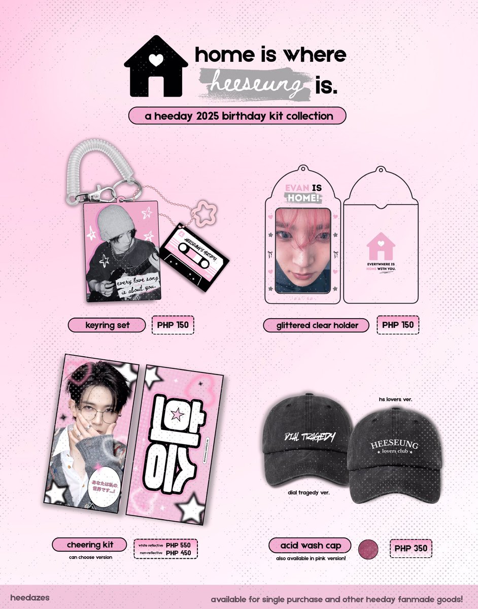 enzone_go's tweet photo. Help RT 💕

{INA GO🇮🇩 - #EnzonePO}
Open Pre-Order from 🇵🇭
— a heeday 2025 birthday project by @heedazes 🩷

🛒 For Order Dm Me 

💸Check di Thread>,<

❌Shiploc dibagi rata + Tax
🗓️ Close po: 25 September 2025
More Detail ⤵️ https://t.co/dC3VAS9gun