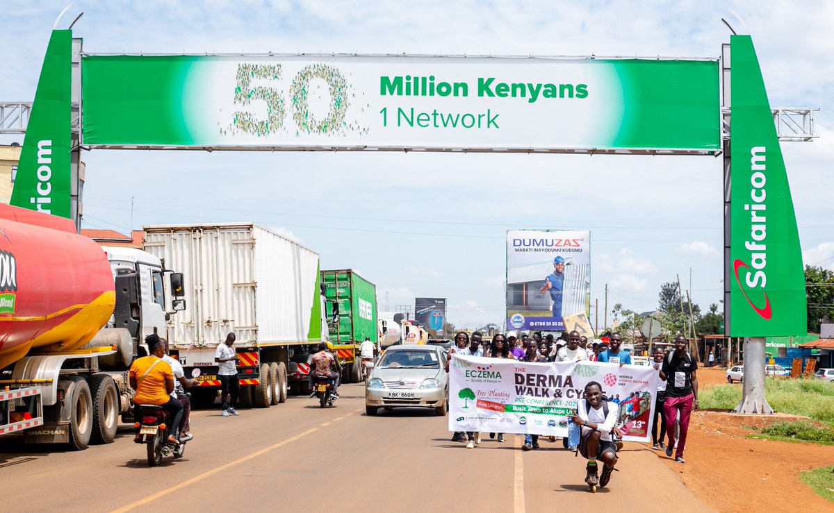 Last Weekend we joined the Eczema Society of Kenya in Commemoration of #WorldEtopicEczemaDay where we traversed 11KM. As Busia WASH, we supported the Event with 100 indigenous trees in promotion of #AHealthyPlanetAHealthySkin.

<a href="/CSONetwork/">CSONetwork</a> <a href="/InformAction_KE/">InformAction Kenya</a> <a href="/KEWASNET/">KEWASNET</a> <a href="/_KWAHO/">Kenya Water For Health Organization(KWAHO)</a>