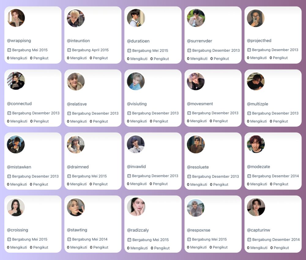 wts acc kosongan twt ylama y13-y16 vall 

11.000 / each bisa qris 

ಇ. verif all nomor luar data lengkap 
ಇ. dom hotmail &amp; outlook
ಇ. masuk mt non moots, ht dimainin dulu 

#zonauang .