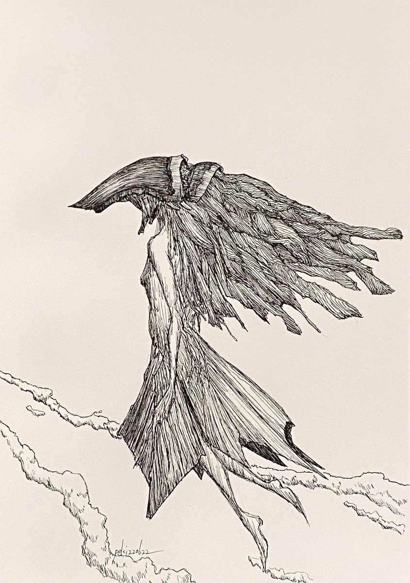 2022年の今頃描いた絵。 