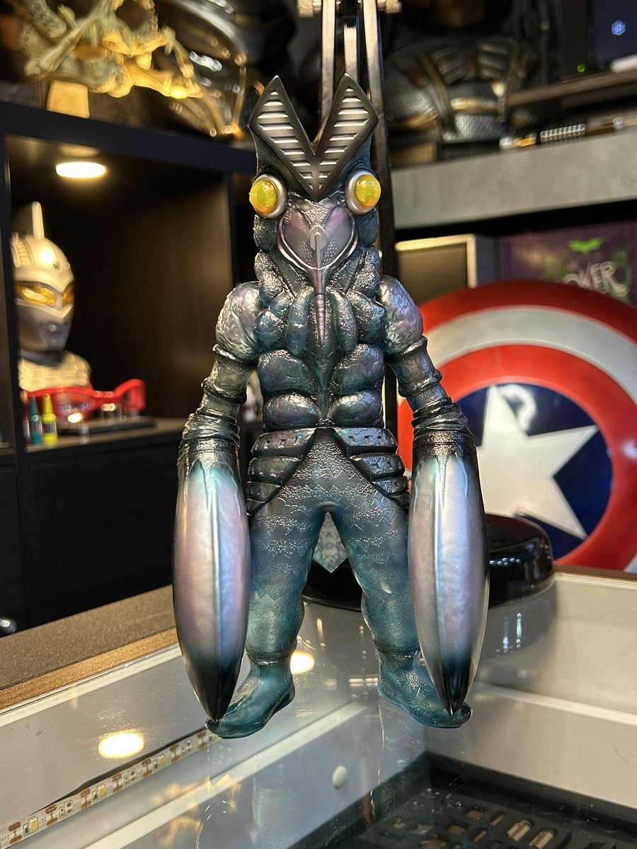 ツブコン 2025 海洋堂 デフォルメ バルタン星人 ソフビ 塗装済み完成品