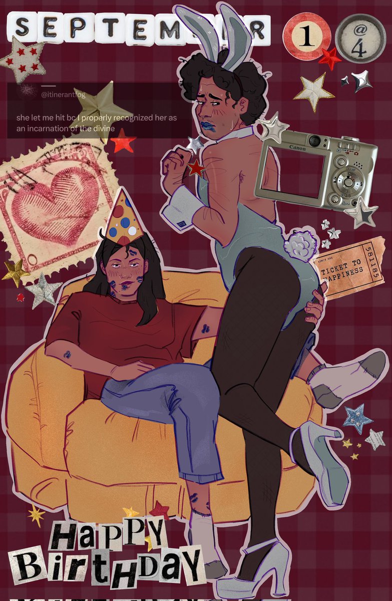 scratchypens's tweet photo. It's my birthday, im allowed to be a little bit strange #dateeverythinggame #DATEEVERYTHINNG #dateeverythinghector https://t.co/viLdfAk1my