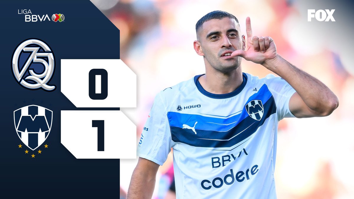 ¡Rayados sigue siendo el líder! 🔝

Con la mínima sacaron el resultado en Querétaro y sumaron de a tres.