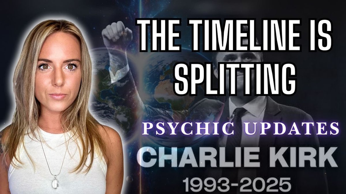 WATCH NOW: Tuning into Charlie Kirk &amp; Where We Are Now… 👁️ 

I tuned into a higher perspective of what occurred with Charlie, what happened with the timeline, and what I can foresee occurring from this / how it will ripple out. 

Plus other Alliance updates. 
Sending love to