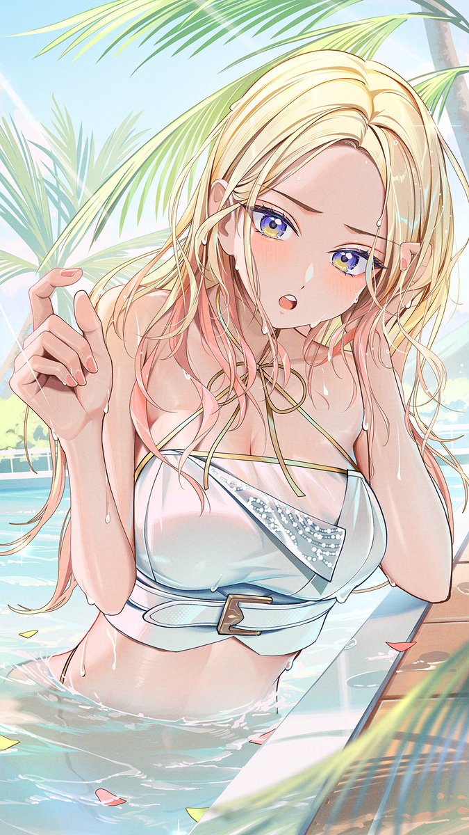 #夏が終わりそうだし今年描いた水着絵を貼ろう