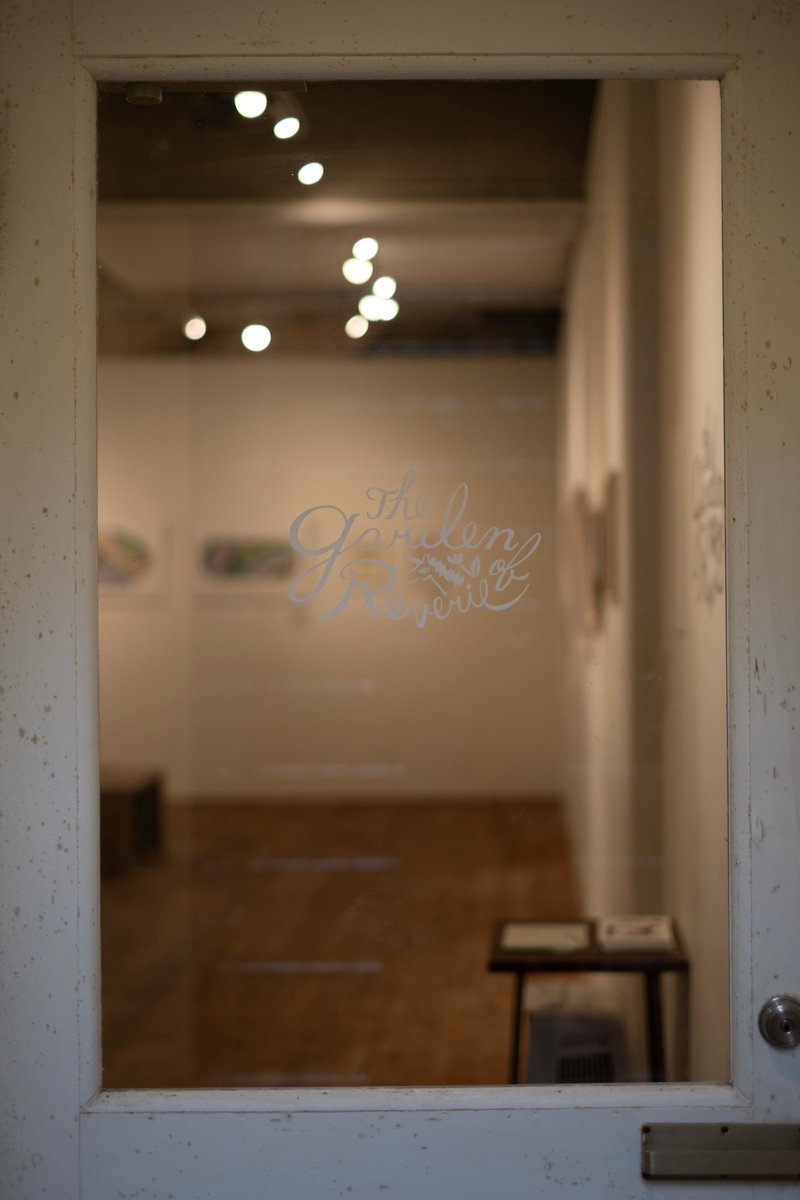 個展最終日！本日は18時までなのでお気をつけください🙌ご来場お待ちしております☺️