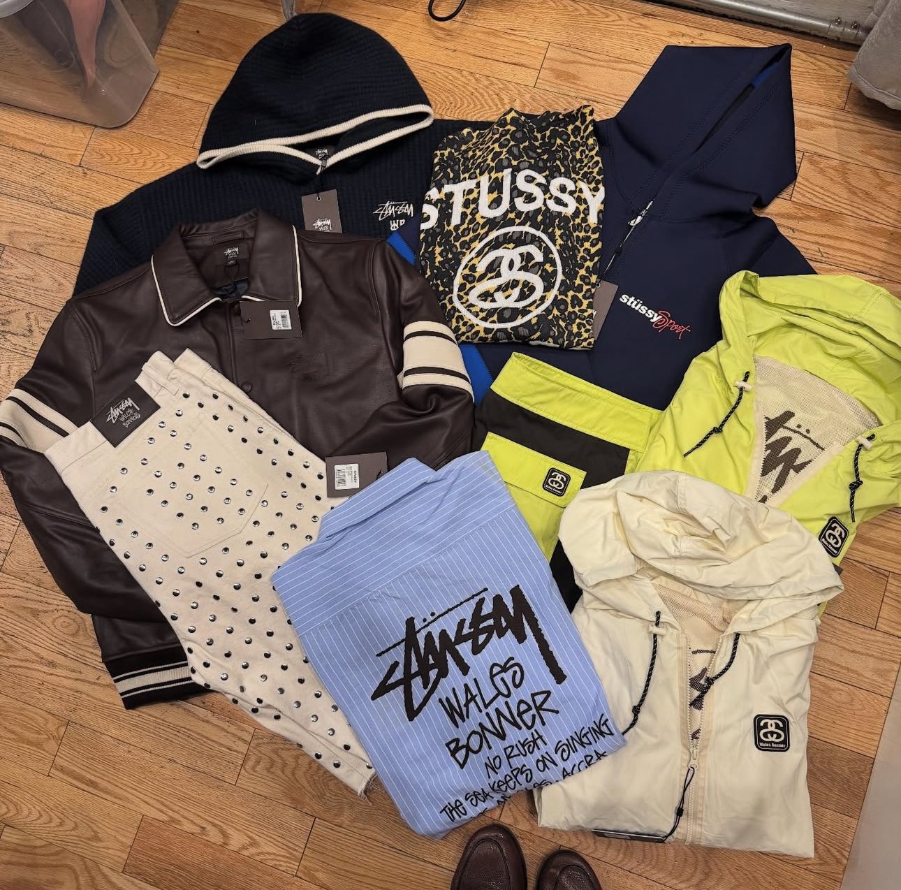 Stussy ステューシー WALES BONNER ウェールズボナー CAP Stussy x Wales Bonner Cap Brown Men's - FW25 - US