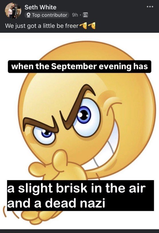 MostlyPeaceful's tweet image. Meet Specialist Seth White of the @USArmy 207th Military Intelligence Brigade who celebrated Charlie Kirk’s murder by stating “We just got a little bit freer”

Is he still on Active Duty? Is he currently working as a contractor? Does he still hold a Top Secret Security Clearance?