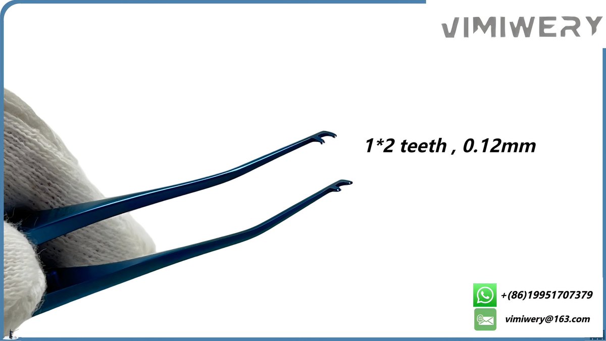 vimimery's tweet image. PolackCorneal Suturing Forceps,
We supplies professional #ophthalmic #surgical #instruments. 1mm spread, very delicate, 1*2 teeth (0.12mm), 115mm long. You can contact us for more details.
Email: vimiwery@163.com
ebay.com/usr/vimiwery

#eyetools #ophthalmology #ophthalmologist