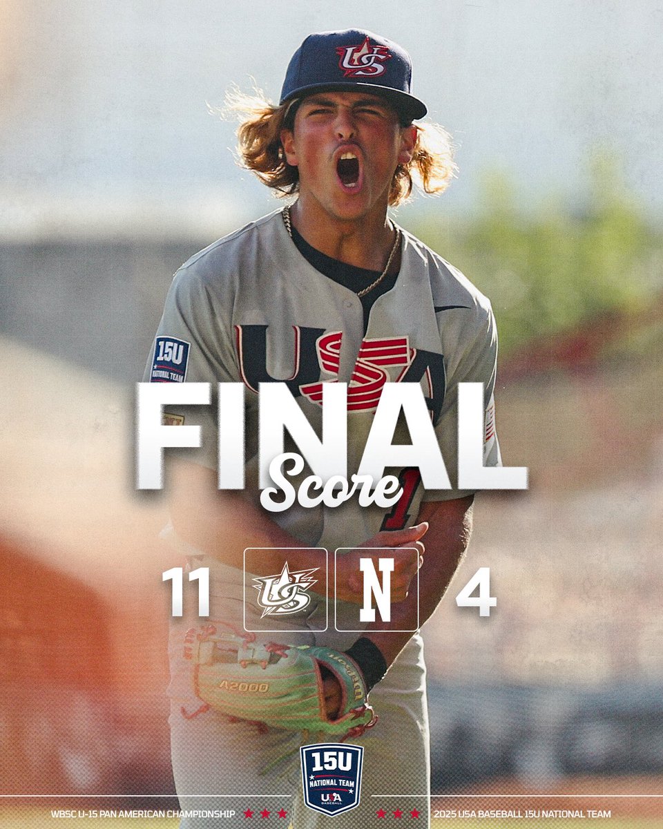 USA Baseball 15U (@usabaseball15u) on Twitter photo Job’s not done. Job’s not finished. Job’s not done. Job’s not finished.