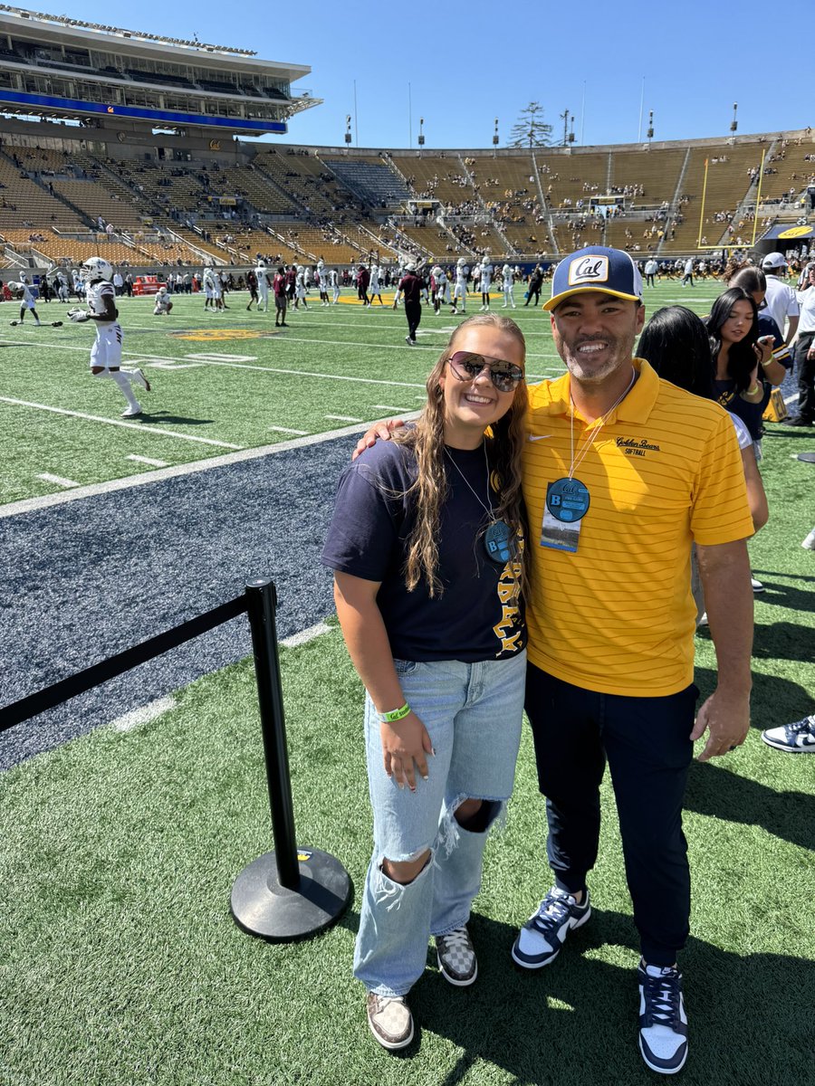 Thank you so much <a href="/CoachSingCal/">Steve Singleton</a> for making my first official visit <a href="/UCBerkeley/">UC Berkeley</a> so special. The new staff is on 🎯 and is no doubt going to make big things happen here! 
<a href="/TGA_Turner/">Top Gun National 18U</a> <a href="/TGASciara/">Top Gun National 16</a> <a href="/CoachRexCal/">Chelsea Rex-Singleton</a> <a href="/DanielleGibsonW/">Danielle Gibson Whorton</a> <a href="/CamilleCorona/">Camille Corona</a> <a href="/PT_Wicker/">Beau Wicker</a>