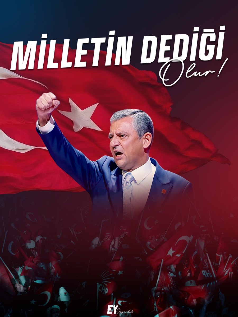 Bir avuç insanın istediği değil, milletin dediği olur.