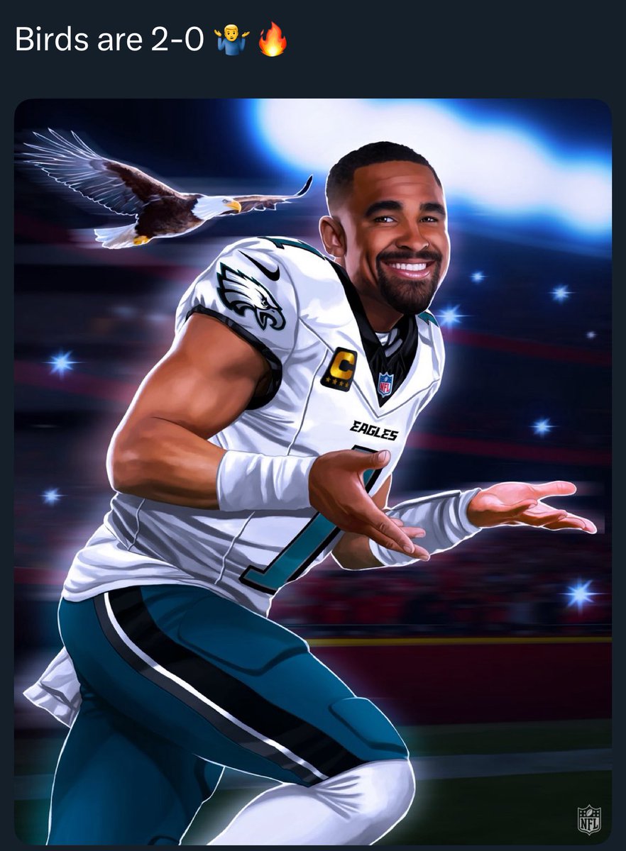 Rematch vs the Chiefs ✅
#FlyEaglesFly #GoBirds