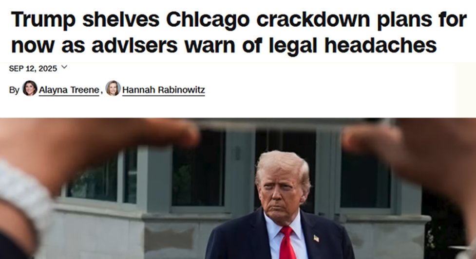 TACO GOT SCARED OF ATTACKING CHICAGO THE WAY HE ATTACKED L.A. BECAUSE  YOUR #1 GOVERNOR, GAVIN C. NEWSOM ("C" IS FOR COURAGE, SOME SAY CHARISMA) TOOK HIM TO COURT. I DON'T FEAR KINGS. I MAKE CAESAR SALAD OUT OF CAESARS. (MANY SAY THE TASTIEST THEY'VE EVER HAD.) BRING IT, GRANNY!