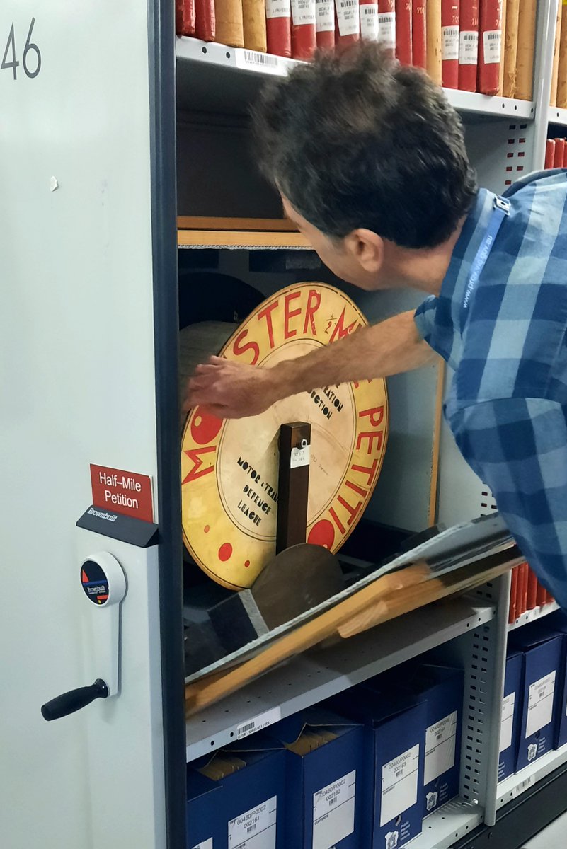 History Council of Victoria (@history_vic) on Twitter photo 🎓Thank you to all who came down to <a href="/PRO_Vic/">PRO Victoria</a> on Friday to attend our special careers event for tertiary history students! Students were taken on a tour of the archives on site before hearing from our excellent panel.
A recording will soon be available for those who missed out. 🎓Thank you to all who came down to <a href="/PRO_Vic/">PRO Victoria</a> on Friday to attend our special careers event for tertiary history students! Students were taken on a tour of the archives on site before hearing from our excellent panel.
A recording will soon be available for those who missed out.