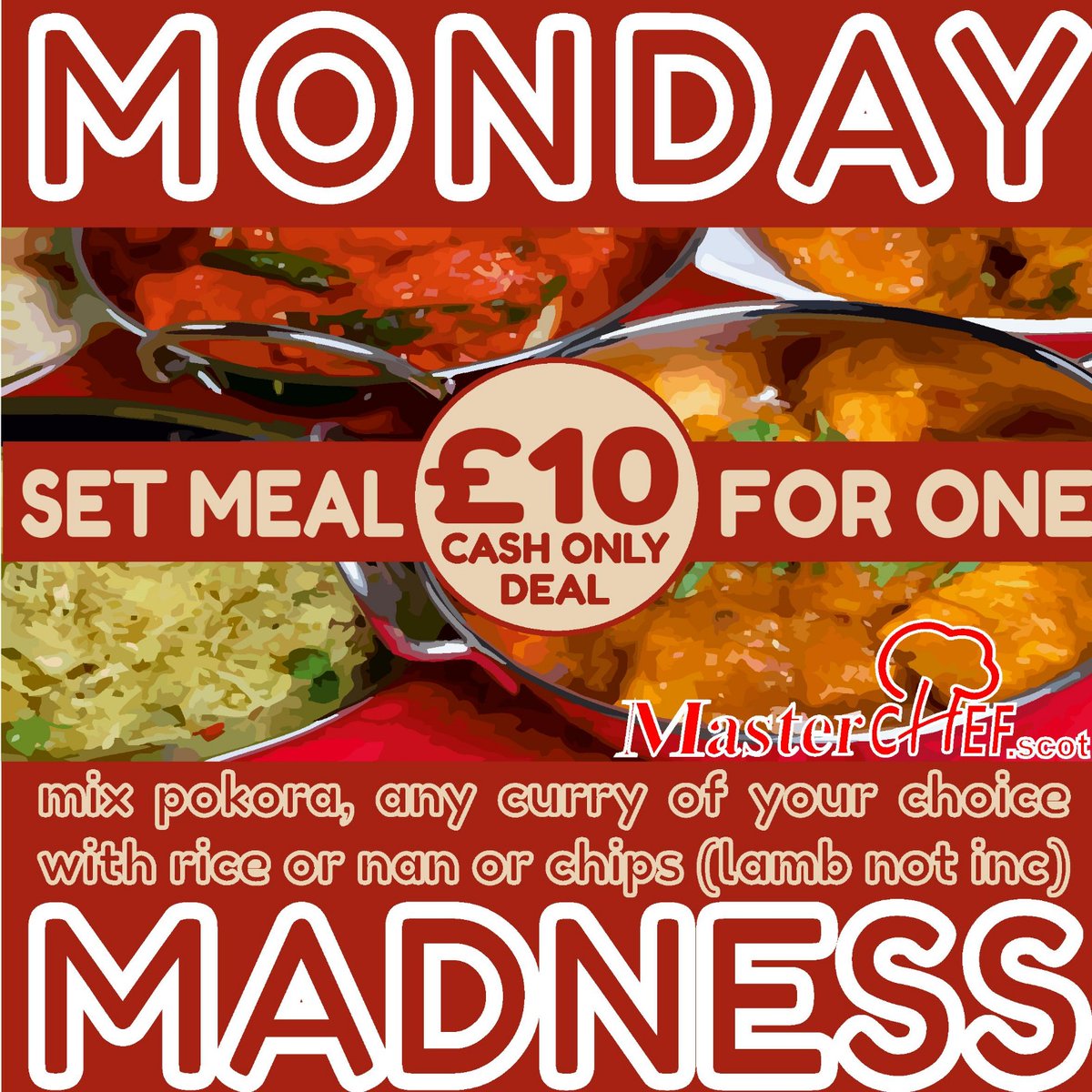 masterchef_scot's tweet image. @masterchef_scot  CASH IS KING (AVAILABLE TODAY  15th September 2025 Only)
Collection or Delivery by calling the shop directly 01418807766 CASH ONLY DEALS  (when placing the, please mention Monday Madness deal to get the reduced price) T&amp;amp;C