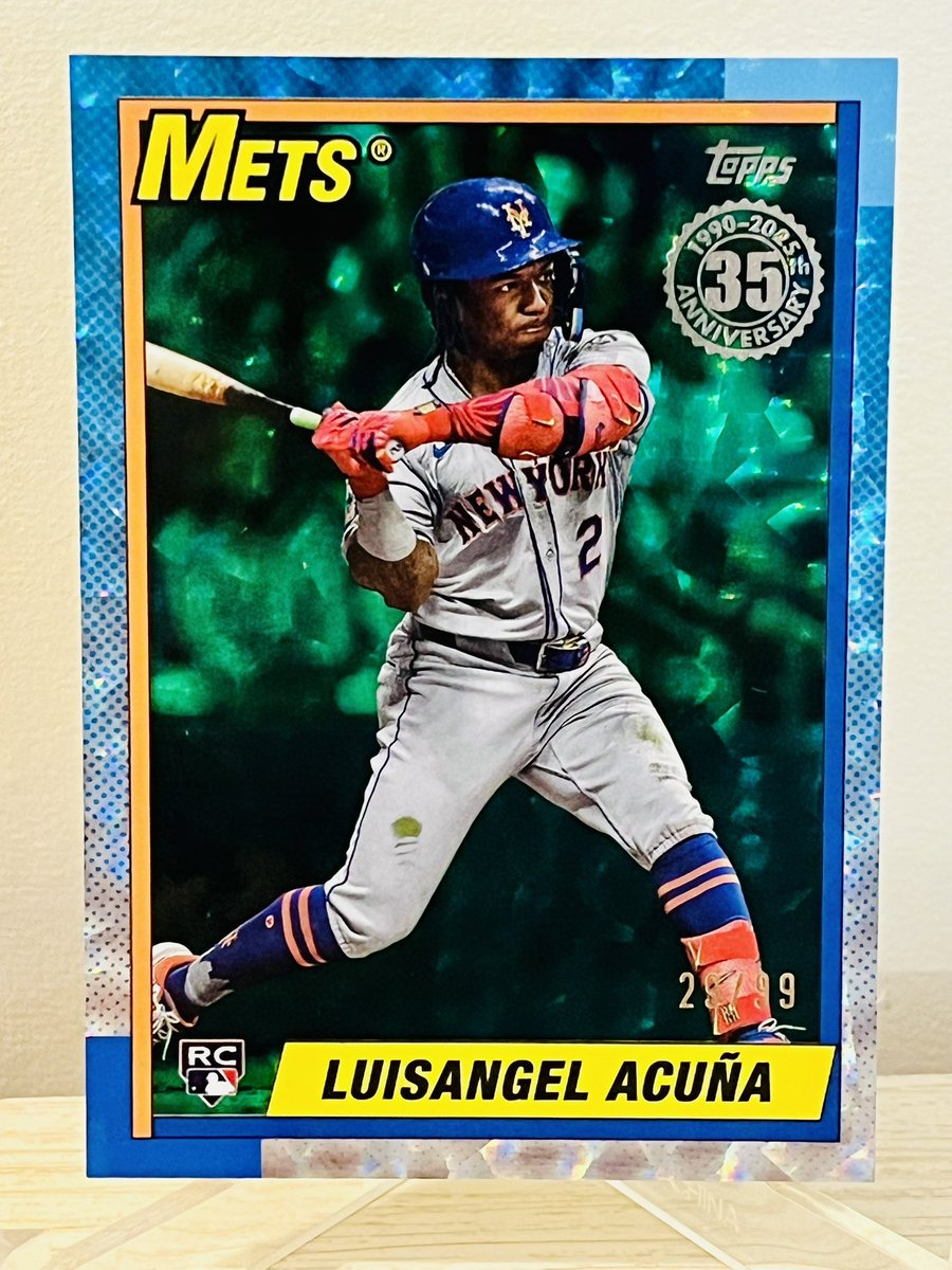 Day 6 Post 79 - $10

Acuna 35th Anniversary /99
#Moorestacks #thehobby
