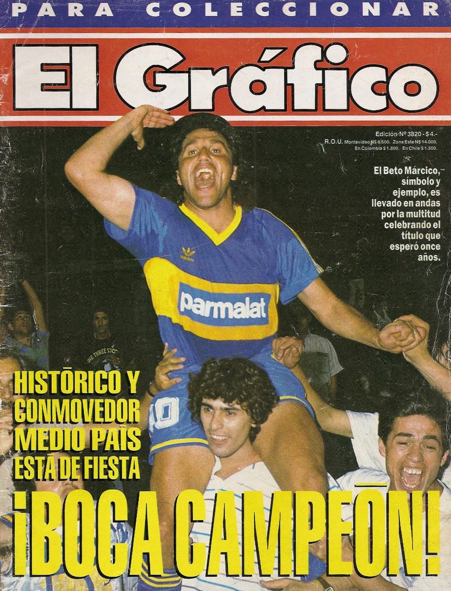 Equipo de #Boca 🇸🇪 que ganó el 22° Campeonato de primera división del club cortando una racha de 11 años sin títulos de Liga, la más larga de la historia Xeneize.