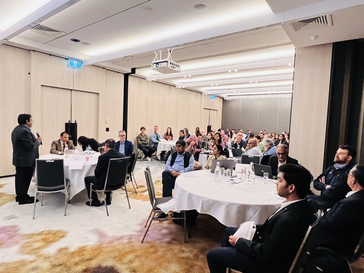 MU_CCFI_Biotech's tweet image. From Perth to the world 🌏 — the Pulses Genetic Gains Workshop has kicked off! hosted by @MU_CCFI_Biotech 
Thanks to  @rajvarshney and Dr. Camilla Hill @theGRDC for inspiring opening remarks and driving national and global efforts in pulses research. 🌱💡#IFLRC 
#Pulses…